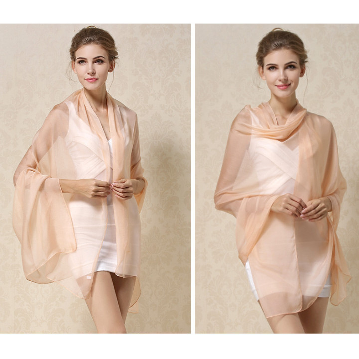 SKIN Silk Scarf 200x140cm