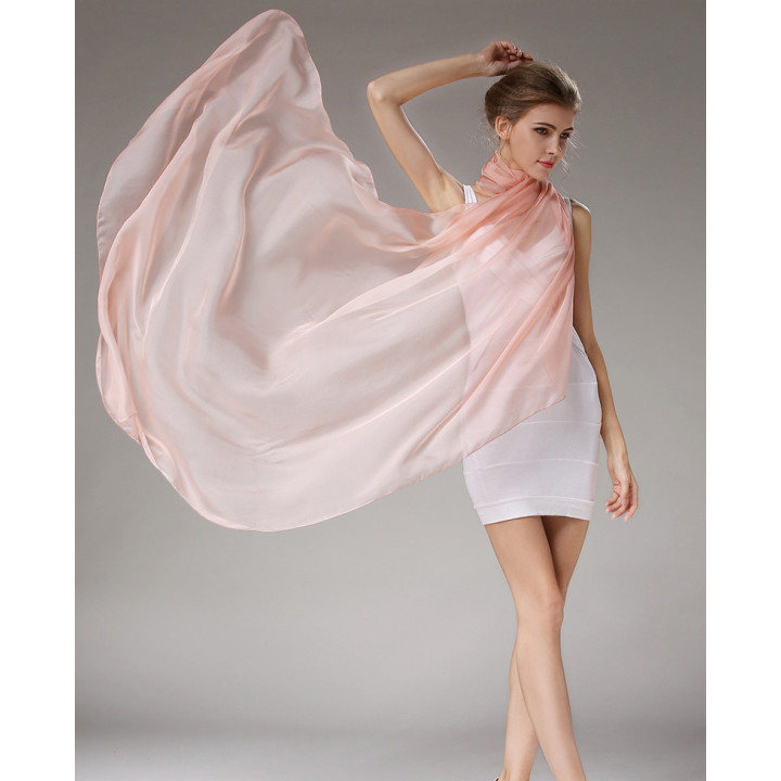 PINKBEIGE Silk Scarf 200x140cm