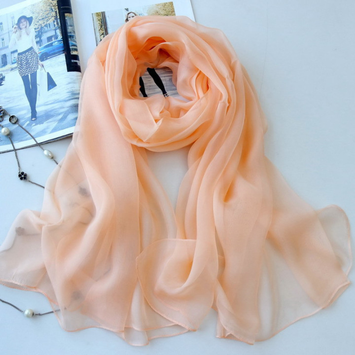 PINKBEIGE Silk Scarf 200x140cm