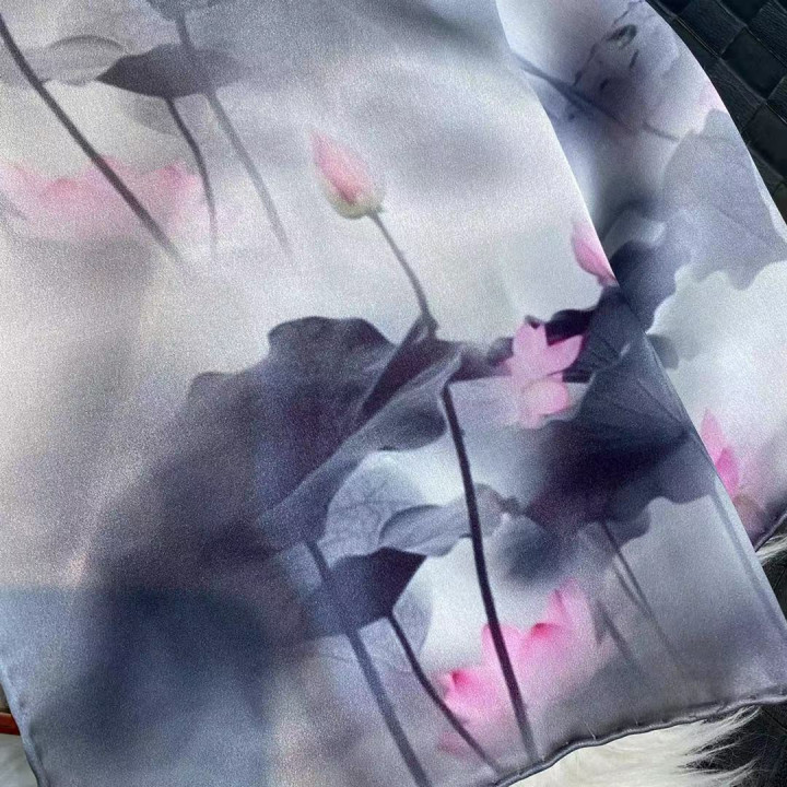Silk Scarf 175x52cm SI201001