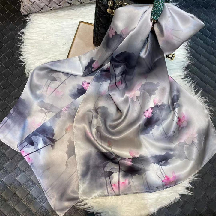 Silk Scarf 175x52cm SI201001