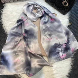Silk Scarf 175x52cm SI201001