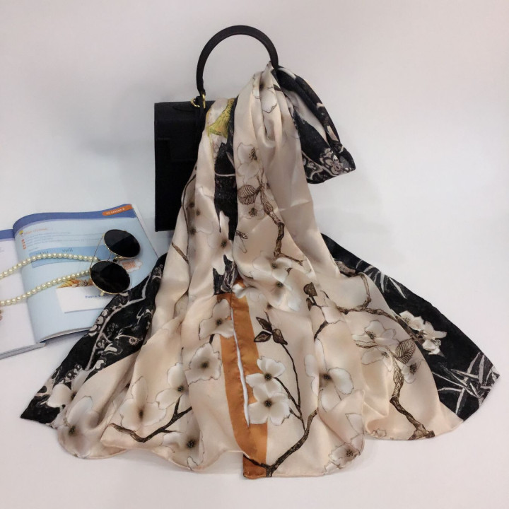 Silk Scarf 175x52cm SI2117507