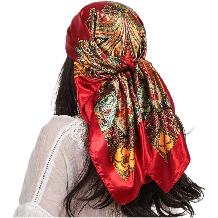 Satin Scarf 90x90cm SA099