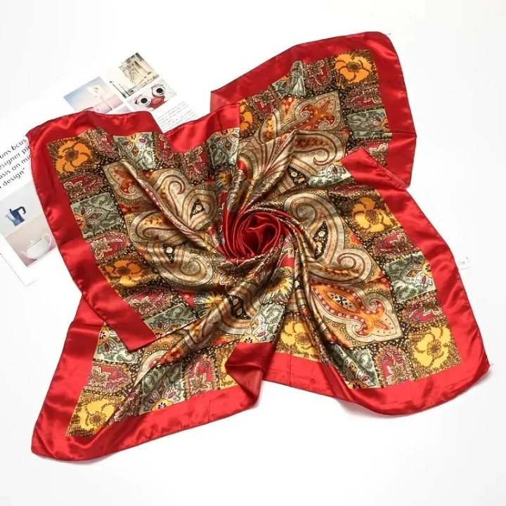 Satin Scarf 90x90cm SA099
