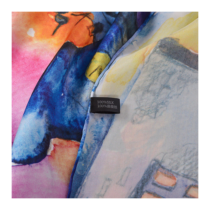 Silk Scarf 175x52cm SIZBH67