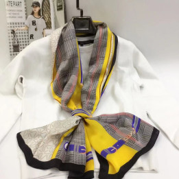 Silk Scarf 175x52cm SIZBH17552-2209-2