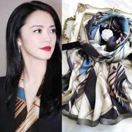 Silk Scarf 175x52cm SIZBH17552-2201